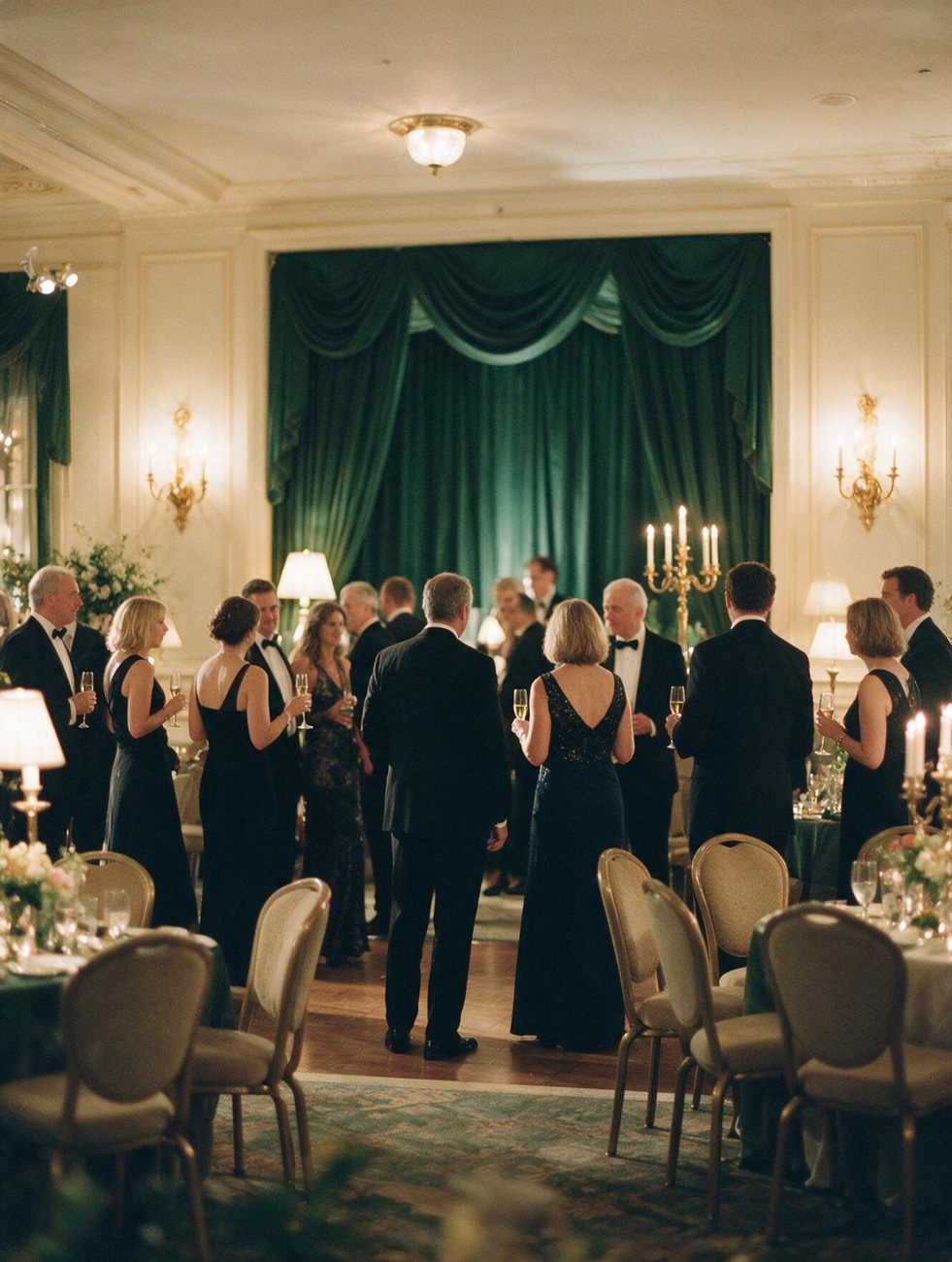 Guests gathered at the Gala reception