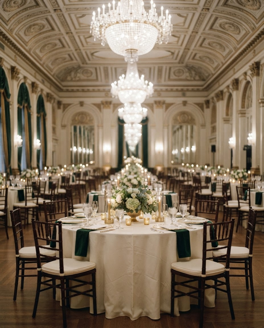 The Harborview Ballroom set for the Gala